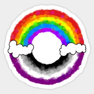 Rainbow Ace Sticker